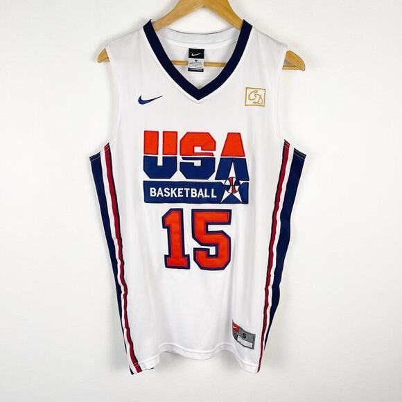 Nike United States Basketball Team Earvin Magic Johnson Jersey #15 Men's Small - Picture 1 of 7